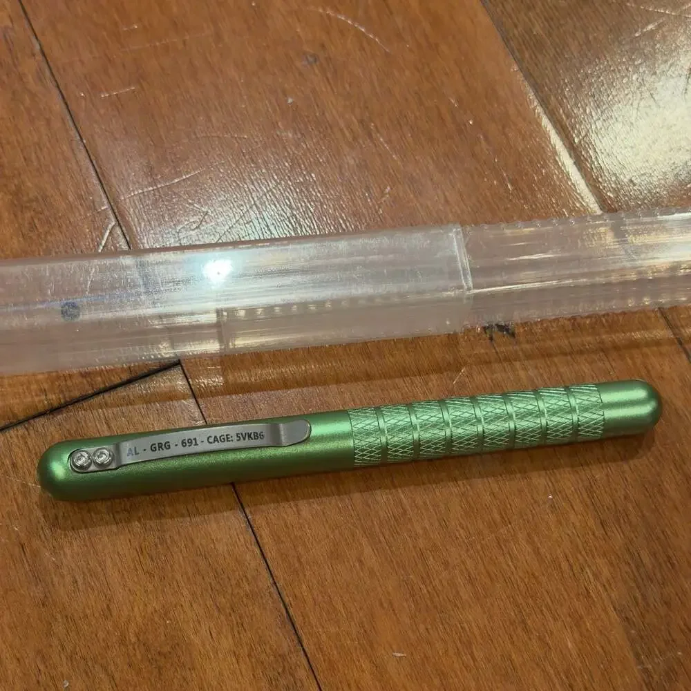 Maratac Embassy Pen Rev. 5 Aluminum Heritage Edition - Zesty Lime